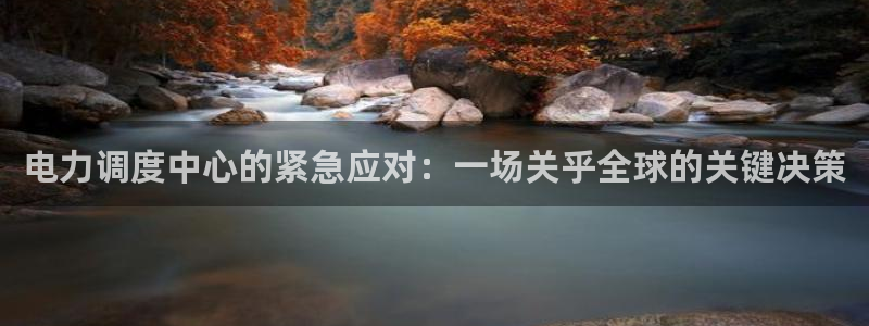 壹号娱乐体育注册平台：电力调度中心的紧急应对：一场关乎全球的关键决策
